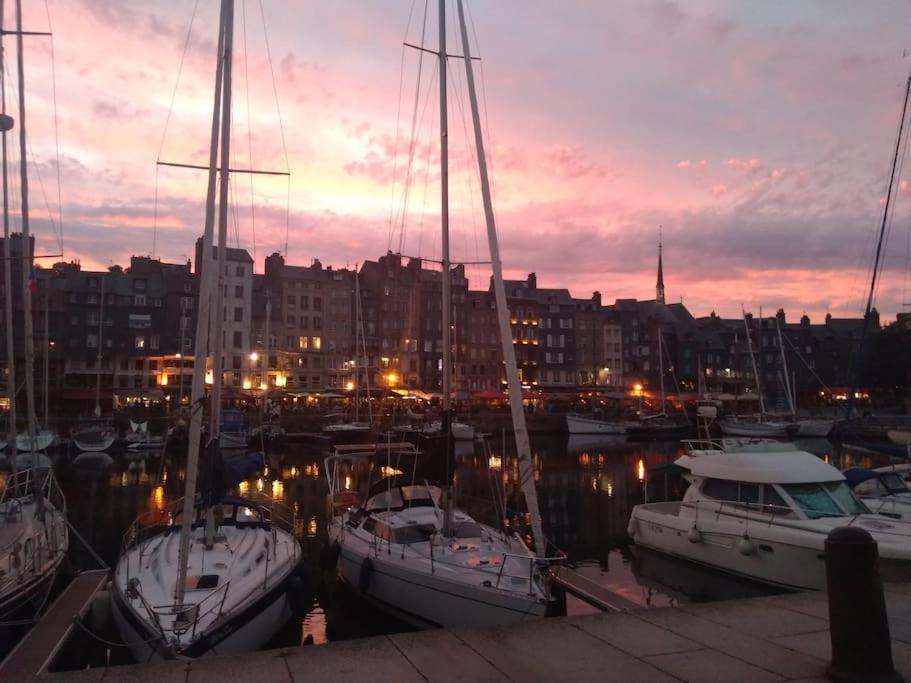 Cote Lavoir A Honfleur, Parking Prive, Ascenseur Exterior foto